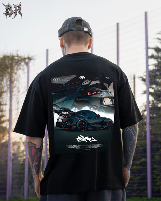 Unisex Supra Mk4 T-Shirt Car Poster